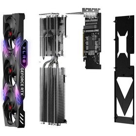 Resim Pny NVIDIA GeForce RTX 4070 Ti XLR8 Gaming Verto VCG4070T12TFXXPB1 12 GB GDDR6X 192 Bit Ekran Kartı 