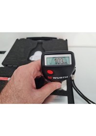 Resim Profesyonel Würth Oto Boya Kalınlık Ölçüm Cihazı Boya Test Cihazı 
