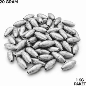 Resim Gezer Olta Kurşunu - Zeytin Kurşun - 20 Gram - 1KG 