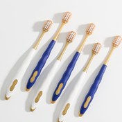 Resim 6-Pack Sam'S Geniş Başlı Yumuşak Naylon Fırça Diş Fırçaları, Diş Eti Üzerinde Nazik, Derin Temizlik Fırçaları 