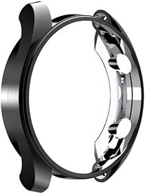 Resim Nanospace Huawei Watch Gt3 46mm Silikon Kapak Kılıf Ekran Koruyucu (siyah) 