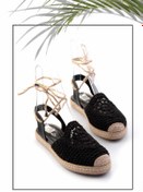 Resim Bambi Siyah Kadın Espadril K01117011116 