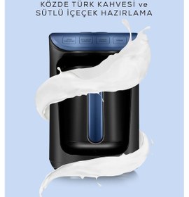 Resim Karaca Hatır Köz Sütlü Türk Kahve Makinesi 
