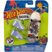 Resim Hot Wheels Skate Parmak Kaykay ve Ayakkabı Paketleri HGT46-HGT52 