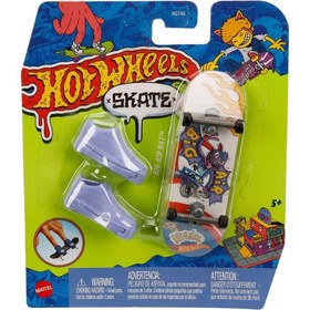 Resim Hot Wheels Skate Parmak Kaykay ve Ayakkabı Paketleri HGT46-HGT52 