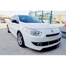 Resim Renault Fluence Makyajsız Kasa Ön Ek Mat Siyah Plastik Karlık 2009-2012 