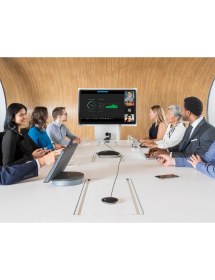 Resim Logitech Group Konferans Kamerası Büyük Odalar Için Ekstra Mikrofonla Birlikte 
