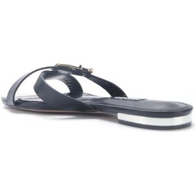 Resim Nine West Malvına 5fx Siyah Kadın Düz Terlik 000000000101928958 Siyah 