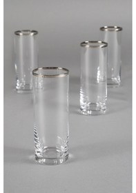 Resim Rakle Avantgarde Platin 4'lü Rakı Bardağı Seti 195 Cc 