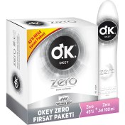 Resim Okey Zero 45'li Prezervatif Zero Jel 100 ml 