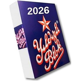 Resim Yıldızlı Blok Masa Takvimi 2026 1 Adet 