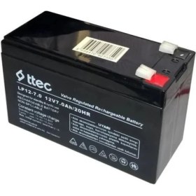 Resim Ttec Pilsan Black Thunder Akülü Araba Çocuk Oyuncak Akülü Araba Uyumlu 12 Volt 7 Amper Akü 12V 7AH 20HR 
