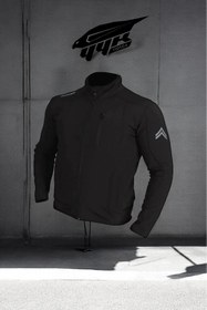 Resim yyk Forte Gt Korumasız Su Ve Rüzgar Geçirmez Mont Soft Shell Kollu Motosiklet Yelek 
