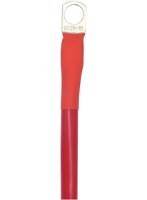 Resim Moly 30cm Uzunlukta 4awg Bakır Tellere Sahip 150a Akım Kapasiteli Kırmızı-siyah Toprak Bağlantı Kabloları 2 Adet 