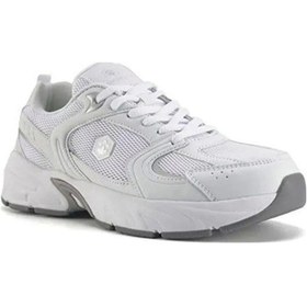 Resim Lumberjack Pol Kadın Ayakkabi - Beyaz Gumus Beyaz - Gümüş 