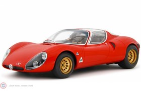 Resim 1:12 Laudo Racing 1967 Alfa Romeo 33 Coupe Stradale 1967 Museum Version 