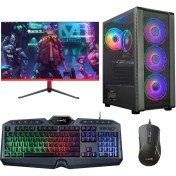 Resim Turbox Tx600 Intel Core i5 2400 8GB Ram 480GB SSD 4GB EK. 27" Monitör Masaüstü Oyun Pc Bilgisayarı 