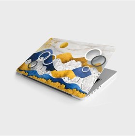 Resim Laptop Sticker Bilgisayar Notebook Pc Kaplama Etiketi Soyut Manza 