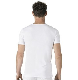 Resim Özkan Underwear Özkan Erkek Modal V Yaka Kısa Kol Atlet 11143 