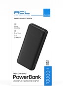 Resim ACL Powerbank 10000 mAh – Çift USB – Hızlı Şarj – LED Ekranlı Taşınabilir Şarj Aleti 