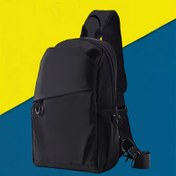 Resim Unisex Günlük Kare Sırt Çantası - Ayarlanabilir Omuz Askılı Fermuarlı, Dayanıklı Polyester Astar, Şık Siyah Tasarım, Seyahat, Spor, Bisiklet, Günlük Kullanım İçin, Güvenli Fermuar Kapatma, Minimalist Tarz, Sağlam Yapı, Şehir İçi Gezi 