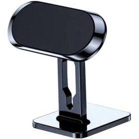 Resim Ally Manyetik Mıknatıslı Stand Tipi Telefon Araç Tutucu (302389054)-Siyah 