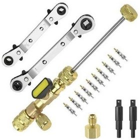 Resim Wondernest 15 Adet Klima Vanası Çekirdek Sökme Aracı, Onarım Anahtarı Ve Vana Çekirdeği Takımı Diğer 