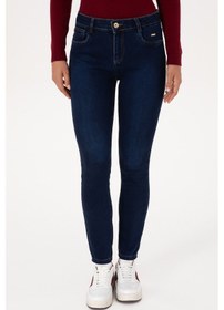 Resim U.S. Polo Assn. Kadın Koyu Mavi Skinny Jean Pantolon 50317626-DN0023 