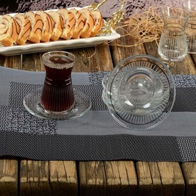 Resim Rainbow Sembol Silver 12 Parça Çay Seti 