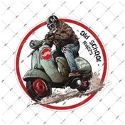 Resim Vsp43 Old School Riders Sticker 