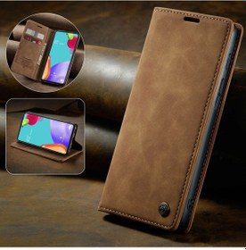 Resim Caseme 013 Serisi Otomatik Emmeli Deri Cüzdan Standı Kılıf Kabuksamsung Galaxy A52 5g/4g / A52s 5g 