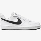 Resim Nike Court Borough Low Recraft Gs Dv5456-104 Beyaz Kadın Spor Ayakkabı Beyaz 