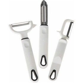 Resim 3 lü Soyacak Oyacak Set Beyaz 