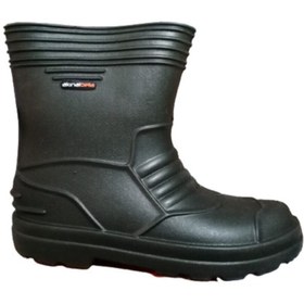 Resim Akınal Bella Ab80-10 Unisex Eva Ultra Hafif Poli Taban Kısa Yağmur Çizmesi 
