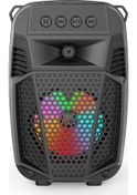 Resim Concord ZQS1430 Rgb Ledli 4" Bluetooth Hoparlör 