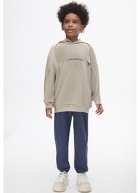 Resim Nk Kids Erkek Eşofman Takım 24knk4730867307 Gri 