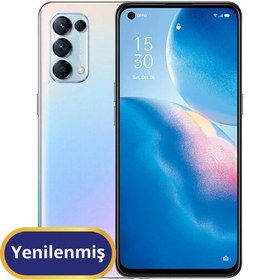 Resim Oppo Reno5 Yenilenmiş TR Garanti | 128 GB 8 GB Gümüş 