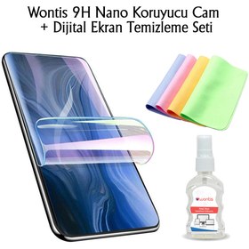 Resim Wontis General Mobile Gm 22 Premium 9h Nano Ekran Koruyucu Film + Dijital Ekran Temizleme Seti 