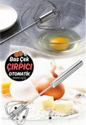 Resim Genel Markalar Yarı Otomatik El Çırpıcı Yumurta Kek Harcı Pankek Krep Yapımını Kolaylaştır Pratik Kullanımılı 