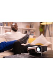 Resim Philips NeoPix Prime 2 Smart 1280x720p Wi-Fi ve Bluetooth LCD LED Ev Projektörü 