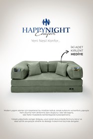 Resim HAPPYNIGHT Sofya Aktivite Koltuğu | Oyun Koltuğu | Sünger Koltuk | Sinema Koltuğu | 90x180 