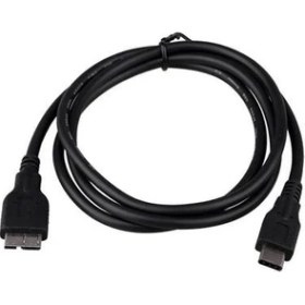 Resim Keepro 2 Metre Typec USB 3.0 Harddisk Bağlantı Kablosu 2 Metre Type-C Micro B Kablo Typec USB 3.0 HDD Bağlantı Kablosu 