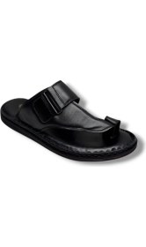 Resim Cakgo 120-26 Hakiki Deri Ultra Soft Parmak Arası Anatomik Erkek Terlik 40-47 