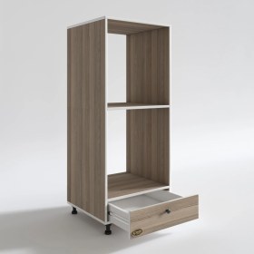 Resim Kenzlife fırın dolabı naime crd 145*60*56 mutfak çekmeceli ayaklı banyo kiler ofis 