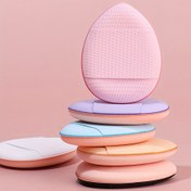 Resim 6'lı Mini Parmak Pudra Pufu Seti Kayışlı - Fondöten & Gevşek Pudra için Çok Yönlü, Islak/Kuru Kullanım, Koku Yok, Tüm Cilt Tipleri için İdeal 
