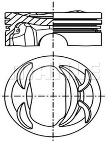 Resim Mahle 028pı00118000 Piston Segman (STD) 03c107065ap001 Wa589377 