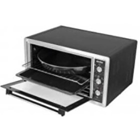 Resim Simfer 4507 Inox 45 Lt Köşeli Fırın Turbo Pişirme Özelliği ile Kompakt Tasarım Sunuyor 