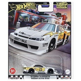Resim Hot Wheels Boulevard Premium LB Super Silhouette Nissan Silvia S15 Oyuncak Araç GJT68-HRT64 