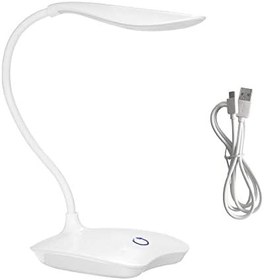 Resim TahTicMer Kitap Okuma Lambası Masa Lambası Akrobatik Desk Lamp Güçlü Led Işık Şarjlı Dokunmatik 
