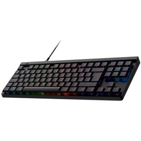 Resim Logitech G515 Tkl Kablolu Düşük Profilli Rgb Aydınlatmalı Tactile Switch Ingilizce Oyun Klavyesi, Siyah 
